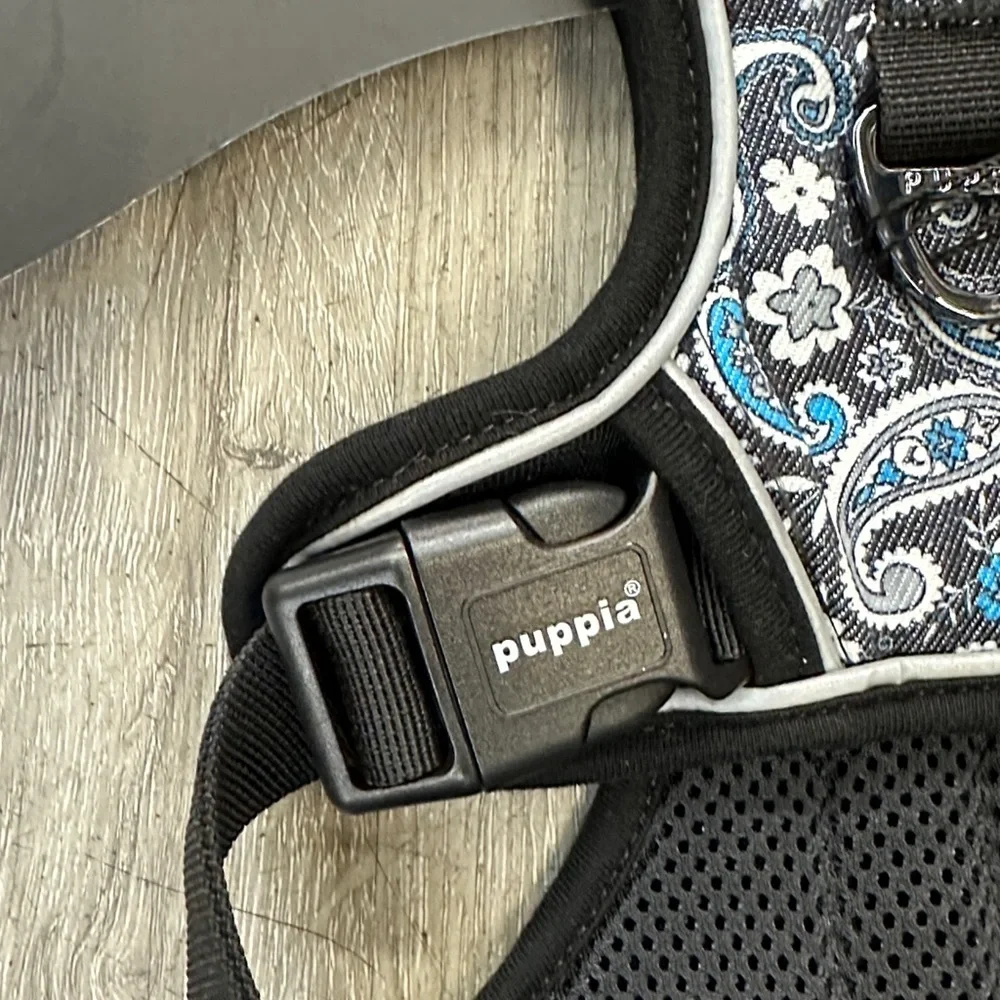 Puppia Black and Red Dog Harness